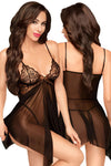 Penthouse Sweet Beast Black Babydoll