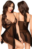 Penthouse Sweet Beast Black Babydoll