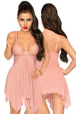 Penthouse Sweet Beast Pink Babydoll | Angel Clothing