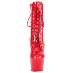 Pleaser ADORE 1020 Boots Red | Angel Clothing