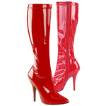 Pleaser SEDUCE-2000 Boots Red | Angel Clothing
