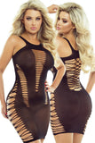Provocative Dress Black PR1538 | Angel Clothing