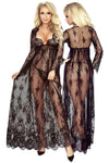 Provocative So Elegant Robe Black
