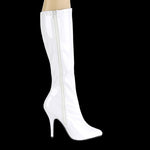 Pleaser SEDUCE-2000 Boots White | Angel Clothing