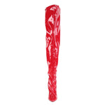 Pleaser SEDUCE 3000 Boots Red | Angel Clothing