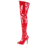 Pleaser SEDUCE 3000 Boots Red | Angel Clothing