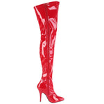 Pleaser SEDUCE 3000 Boots Red | Angel Clothing