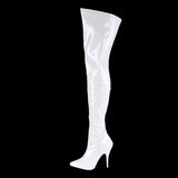 Pleaser SEDUCE 3000 Boots White | Angel Clothing