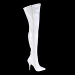 Pleaser SEDUCE 3000 Boots White | Angel Clothing