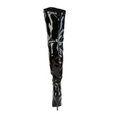 Pleaser Pink Label SEDUCE-3000WC Boots WIDE CALF | Angel Clothing