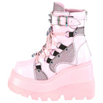 DemoniaCult Shaker 60 Pink Boots | Angel Clothing
