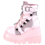 DemoniaCult Shaker 60 Pink Boots | Angel Clothing