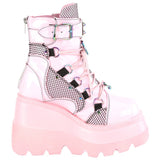 DemoniaCult Shaker 60 Pink Boots | Angel Clothing