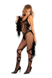 Livia Corsetti Saphi Bodystocking Black | Angel Clothing