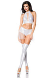 Saresia Silver Gogo Set | Angel Clothing