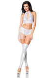 Saresia Silver Gogo Set | Angel Clothing