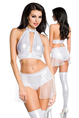 Saresia Silver Gogo Set