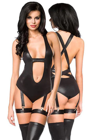 Saresia Body Set Black (L) | Angel Clothing