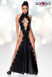 Saresia Wetlook Maxi Dress (L) | Angel Clothing