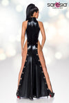 Saresia Wetlook Maxi Dress (L) | Angel Clothing