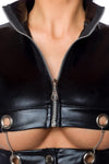 Saresia Dancewear Metal Wetlook Set | Angel Clothing