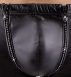 Svenjoyment Rhinestone Shorts Black | Angel Clothing