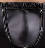Svenjoyment Rhinestone Shorts Black | Angel Clothing