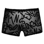 Svenjoyment Alphabet Print Shorts | Angel Clothing