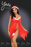 YesX Babydoll Christmas Lingerie Set | Angel Clothing