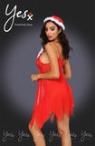 YesX Babydoll Christmas Lingerie Set | Angel Clothing