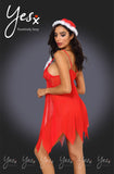 YesX Babydoll Christmas Lingerie Set | Angel Clothing