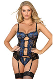 YesX Black Sapphire Lingerie Set | Angel Clothing