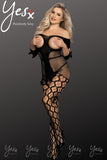 YesX Black Bodystocking | Angel Clothing