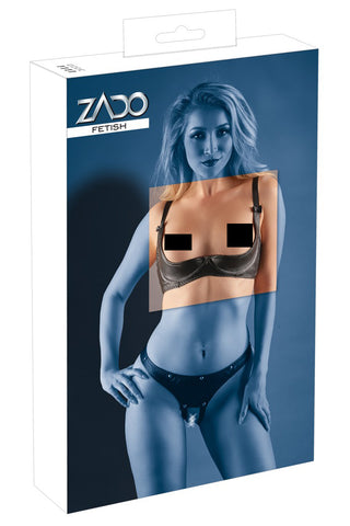 ZADO Underwired Nappa Shelf Bra (XL)