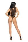 Beauty Night Emiliana Teddy Black | Angel Clothing