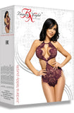 Beauty Night Jordana Teddy Purple (S/M) | Angel Clothing