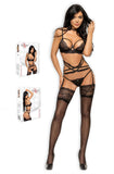 Beauty Night Diamond Set Black (L/XL) | Angel Clothing