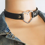 Black Gothic Heart Choker | Angel Clothing