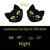 Black Cat Glow in the Dark Pasties | Angel Clothing
