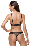 Cottelli Lingerie Transparent Set | Angel Clothing