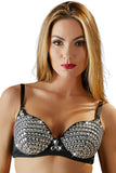 Cottelli Party Rhinestone Pearl Bra | Angel Clothing