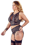 Cottelli Bondage Captivating Moments Set (85D/L, 90E/XL, 95D/2XL, 95E/2XL) | Angel Clothing