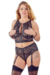 Cottelli Bondage Captivating Moments Set (95D/2XL) | Angel Clothing