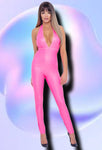 Cottelli Party Pink Jumpsuit | Angel Clothing