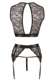 Cottelli Bondage Suspender Set | Angel Clothing