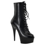 Pleaser DELIGHT-1020 Boots Leather | Angel Clothing