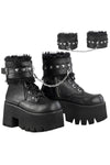 DemoniaCult ASHES 57 Boots Black | Angel Clothing