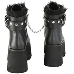 DemoniaCult ASHES 57 Boots Black | Angel Clothing