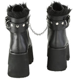 DemoniaCult ASHES 57 Boots Black | Angel Clothing
