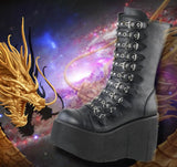 DemoniaCult KERA-50 Boots (UK8) | Angel Clothing
